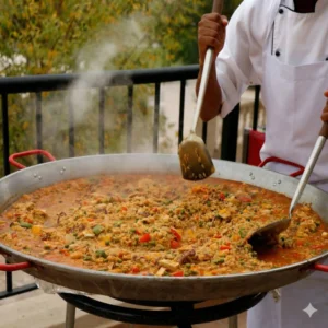 Lotería Seafood Paella Paella Marinera